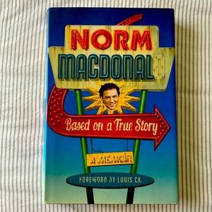 Norm Macdonald- Based on a True Story Hardcover Book